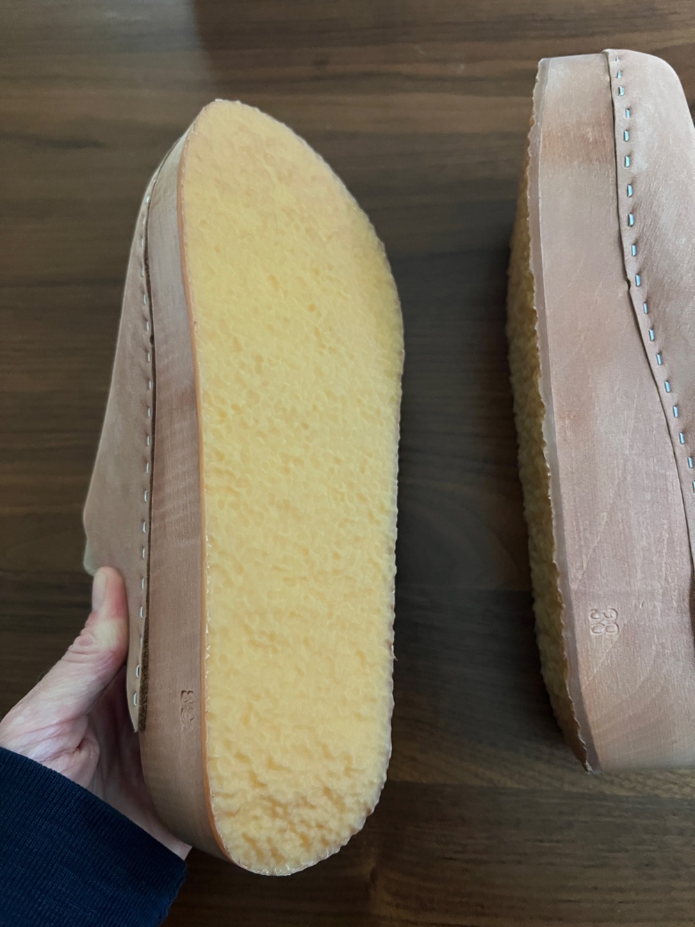 Bryr Leather Clogs - “The Bean” - Women's Size 8 - Picture 6 of 9